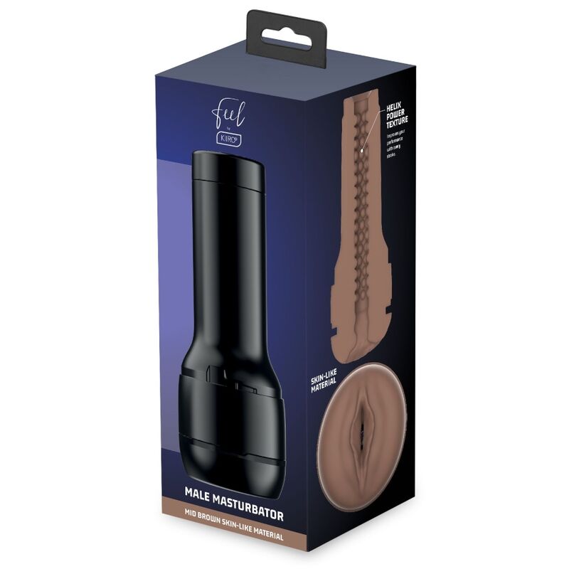 Comprar KIIROO Feel Stroker Marrón – Estimulador Con Diseño Innovador Para Placer Personal-Noxtic