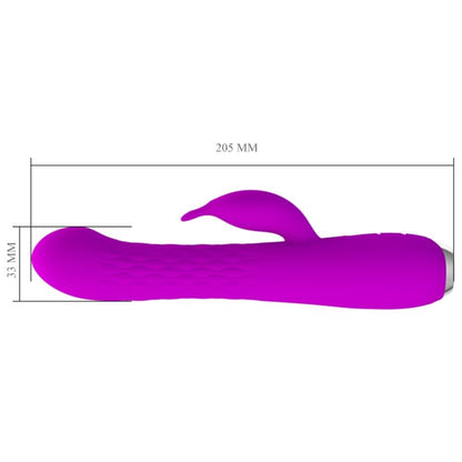 Comprar Pretty Love Molly Vibrador Recargable – Diseño Elegante Con Rotación Para Placer Personalizado-Noxtic