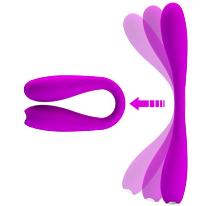 Comprar PRETTY LOVE YEDDA Vibrador Flexible – Estimulador Ergonomico Con 12 Modos De Vibración-Noxtic