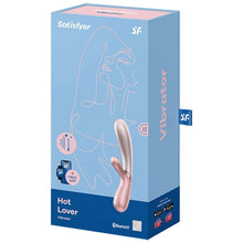 Comprar Satisfyer Hot Lover Vibrador Rosa y Beige – Vibrador Recargable Con Diseño Ergonómico Para Placer Intimo-Noxtic