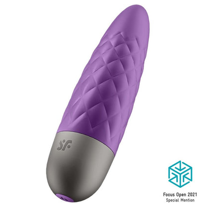 Comprar Satisfyer Ultra Power Bullet 5 Violeta – Vibrador Recargable Con Diseño Elegante Y Potente-Noxtic