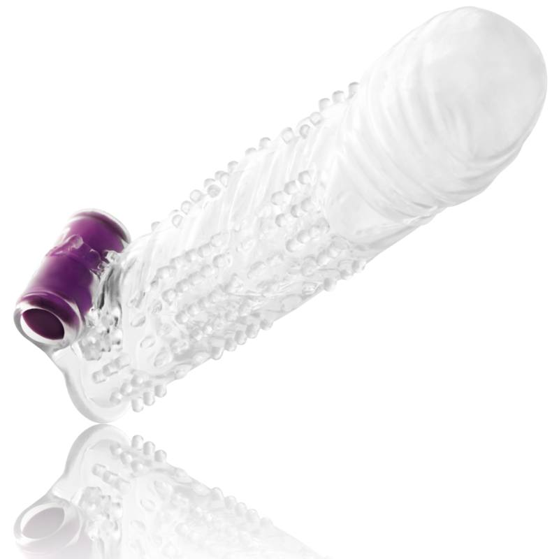 OHMAMA Funda Texturada Con Bala Vibradora – Estimulación Inigualable Para Placer Personal