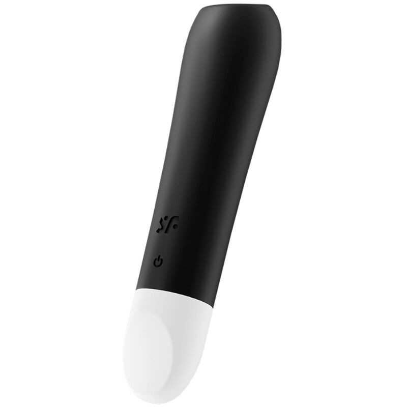 Comprar Satisfyer Ultra Power Bullet 2 Negra – Bala Vibradora Con Superficie Suave De Silicona-Noxtic