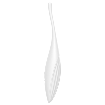 Satisfyer Twirling Joy Bianco – Stimolatore ergonomico ricaricabile per un piacere profondo