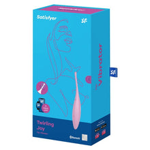 Satisfyer Twirling Joy Rosa – Stimolatore ergonomico per il piacere sensuale