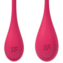 Satisfyer Yoni Power 1 Kit De Entrenamiento Rojo – Fortalece Los Músculos Con Diseño Ergonómico De Silicona Médica