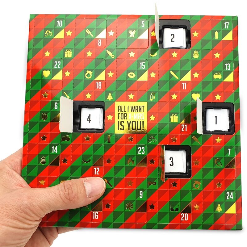 Comprar TEASE & PLEASE Calendario Erótico De Adviento – Juego Divertido Para Explorar Placer Y Sensualidad Durante Las Fiestas-Noxtic