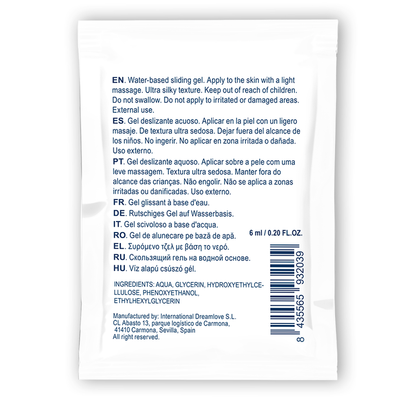 Comprar WATERFEEL Gel Deslizante Base Agua Neutro 6 ML – Suavidad Sedosa Para Una Experiencia Placentera-Noxtic