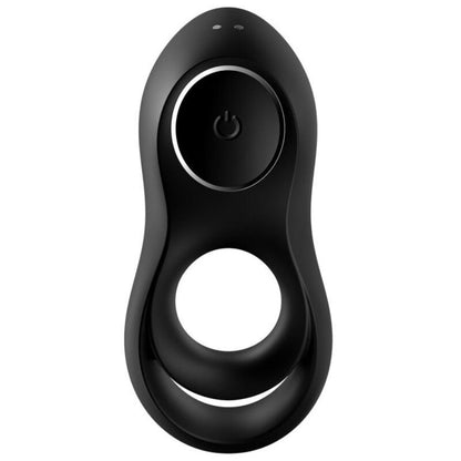 Satisfyer Legendary Duo Anello Vibrante Nero – Giocattolo Erotico dal Design Innovativo per il Piacere Condiviso