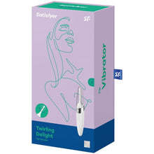 Comprar Satisfyer Twirling Delight Blanco – Estimulador Con Diseño Elegante Para Placer Sensacional-Noxtic