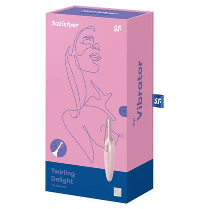 Satisfyer Twirling Delight – Stimolatore clitorideo con morbido silicone medico