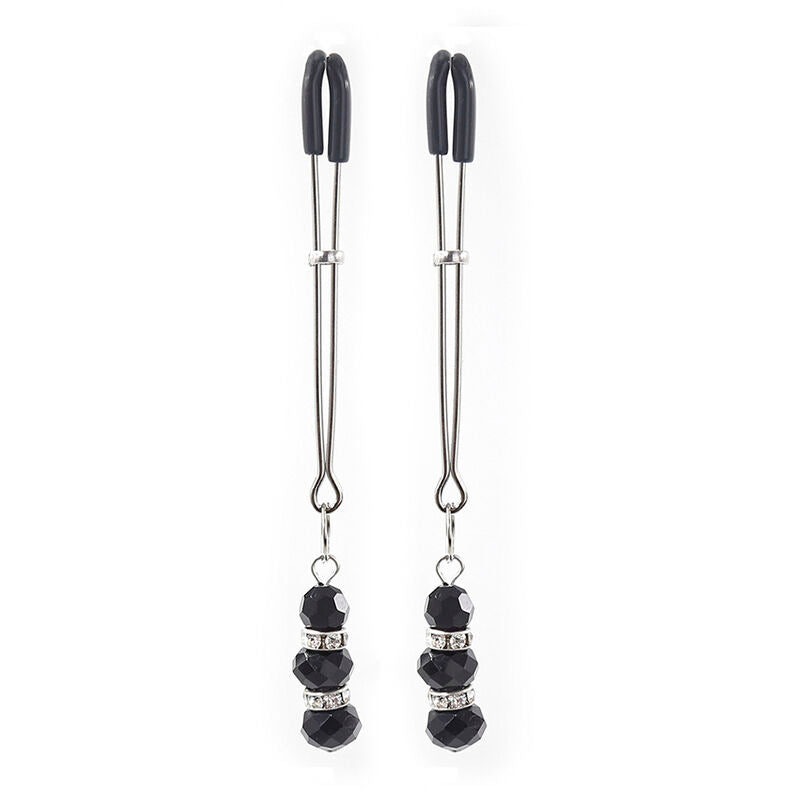 Comprar OHMAMA FETISH Pinzas Con Piedrecitas Cristal – Accesorio Elegante Para Estimulación Sensible-Noxtic