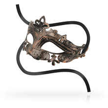 Comprar OHMAMA Máscara Antifaz Veneciana Cobre – Elegancia Y Misterio Para Eventos Especiales-Noxtic