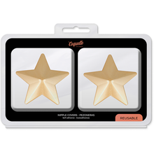 COQUETTE Cubre Pezones Metal Estrellas – Accesorio Elegante Para Momentos Especiales