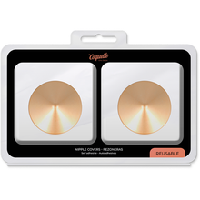 Comprar COQUETTE Chic Desire – Cubre Pezones Con Diseño Elegante En Metal Dorado-Noxtic