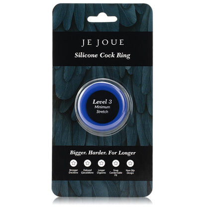 Comprar JE JOUE Anillo Silicona Azul – Diseño Con Estrangulamiento Mínimo Para Comodidad Ideal-Noxtic
