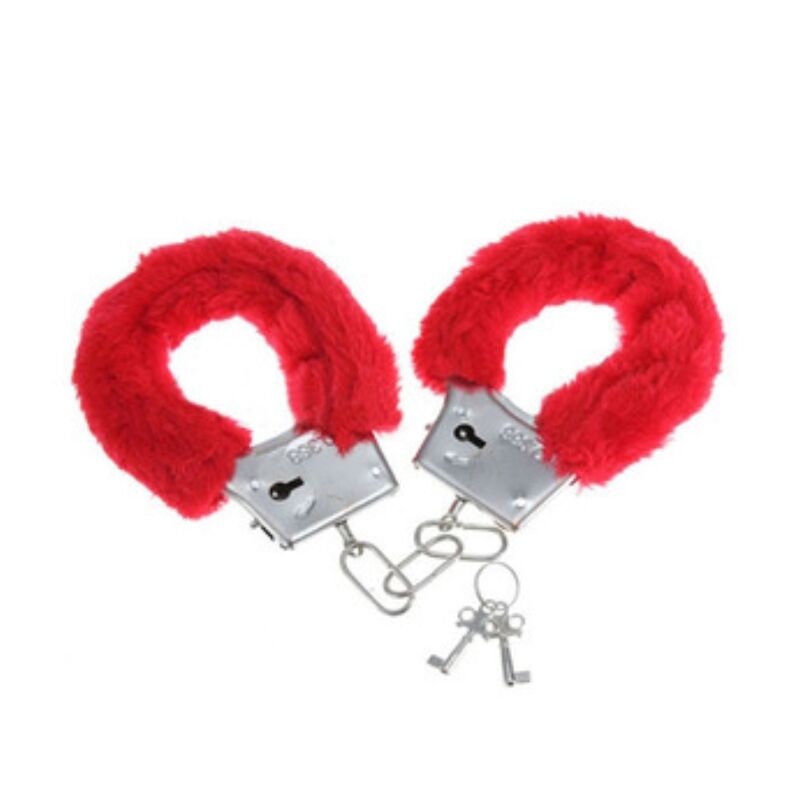 Comprar Diablo Picante Esposas Metal Forradas Rojo – Diseño Sofisticado Con Comodidad Sensorial-Noxtic