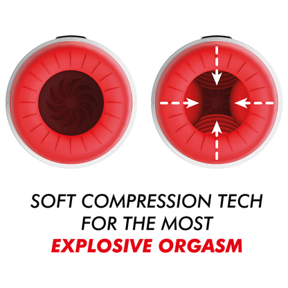 JAMYJOB - ROCKET MASTURBATOR SOFT COMPRESSION AND VIBRATION TECHNOLOGY