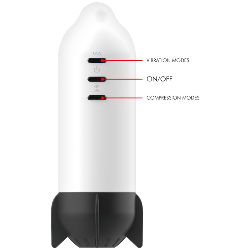 Comprar JAMYJOB Rocket – Masturbador Con Tecnología Soft Compression Y Vibración Para Placer Sensorial-Noxtic