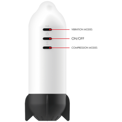 Comprar JAMYJOB Rocket – Masturbador Con Tecnología Soft Compression Y Vibración Para Placer Sensorial-Noxtic
