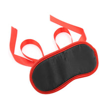 Comprar OHMAMA Fetish Negro Bordes Rojos – Antifaz Elegante Para Juegos De Placer Sensual-Noxtic