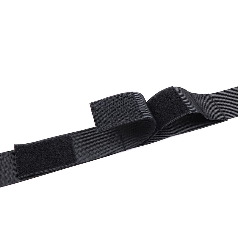 OHMAMA FETISH - NYLON WRIST HANDCUFFS AND COLLAR