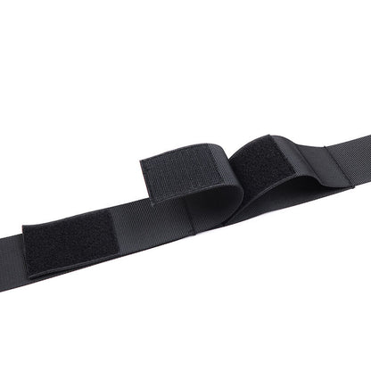 OHMAMA FETISH - NYLON WRIST HANDCUFFS AND COLLAR