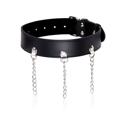 Comprar OHMAMA Fetish Collar Con Anillas – Accesorio Sofisticado Para Exploración Sensual-Noxtic