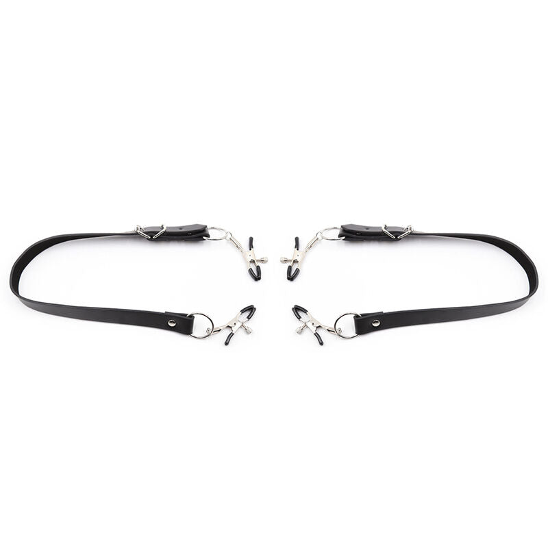 OHMAMA FETISH Pinzas Clitorales Con Correas – Diseño Elegante Para Estimulación Sensorial