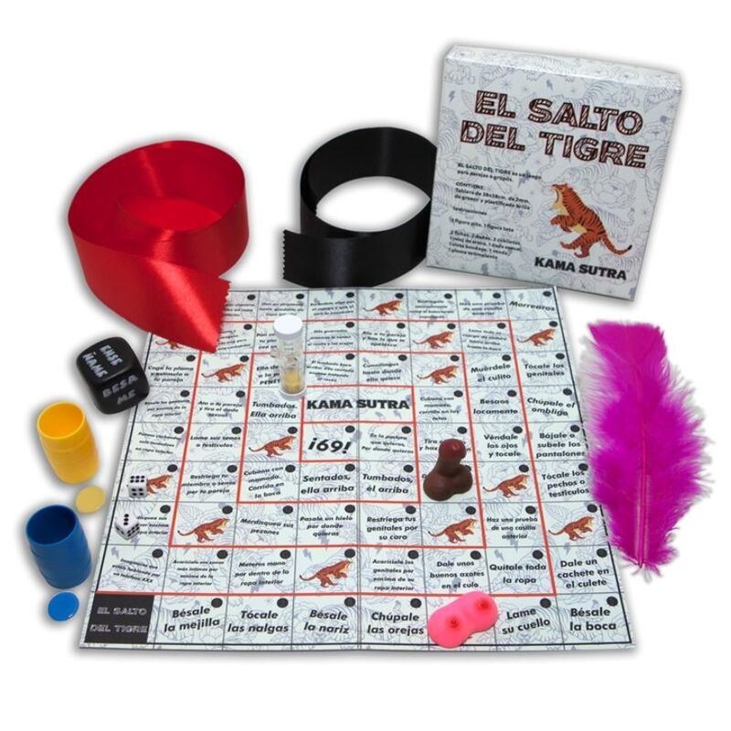 Comprar Diablo Picante Juego El Salto Del Tigre – Diversión Interactiva Para Disfrutar En Pareja O Con Amigos-Noxtic