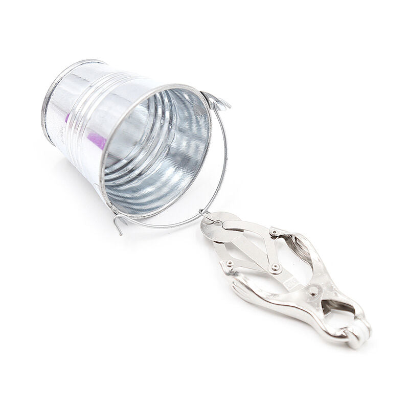 OHMAMA FETISH Pinzas Pezones Con Cubos – Diseño Elegante Para Estimulación Sensual