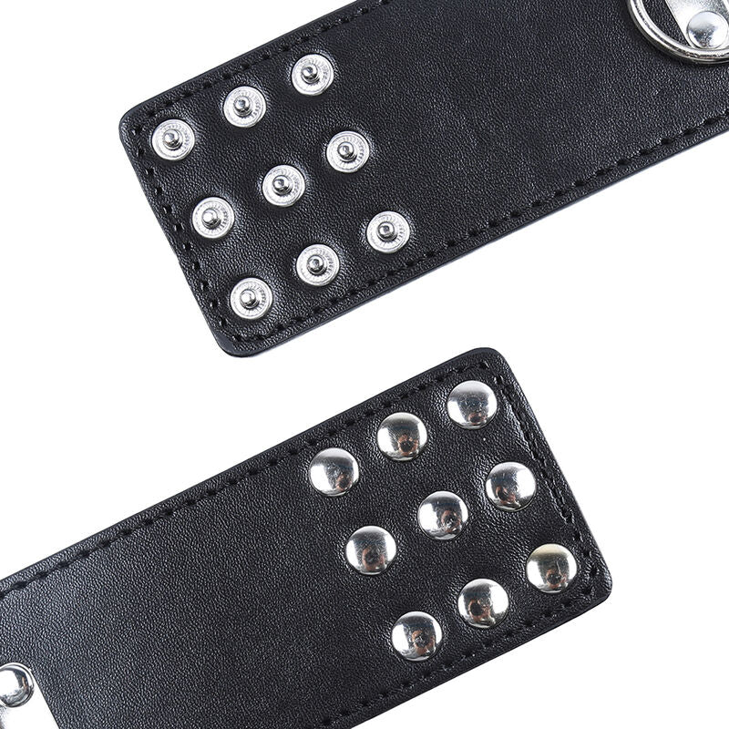 OHMAMA Fetish Restraints Polso con Chiusura in Metallo – Design Elegante per Esplorare Nuove Sensazioni