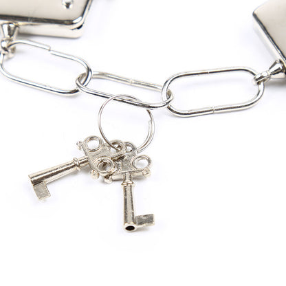 Manette in metallo OHMAMA FETISH con pelo di tigre – Design divertente per esplorare nuove sensazioni