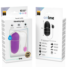 Comprar ONLINE Huevo Vibrador Waterproof Lila – Versatilidad Con 10 Modos De Vibración Para Placer Sensorial-Noxtic