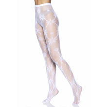 Comprar Leg Avenue Medias Copos De Nieve Talla Única – Lencería Elegante Para Ocasiones Especiales-Noxtic