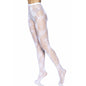 Comprar Leg Avenue Medias Copos De Nieve Talla Única – Lencería Elegante Para Ocasiones Especiales-Noxtic