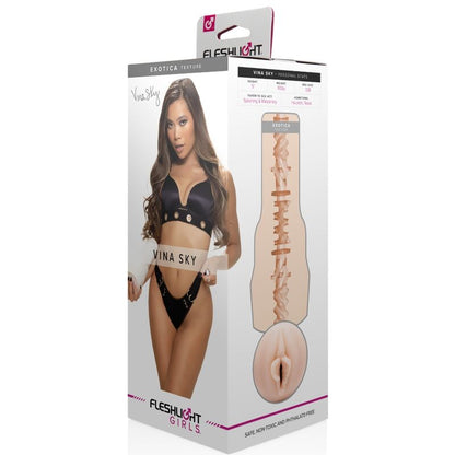 FLESHLIGHT Girls Vina Sky Exótica – Experiencia Realista Para Autoexploración Con Diseño Confiable
