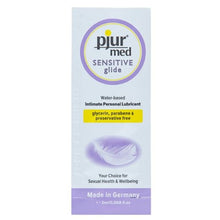 Comprar PJUR Med Sensitive Glide Lubricante Base Agua 2 ML – Fórmula Suave Para Membranas Mucosas Sensibles-Noxtic