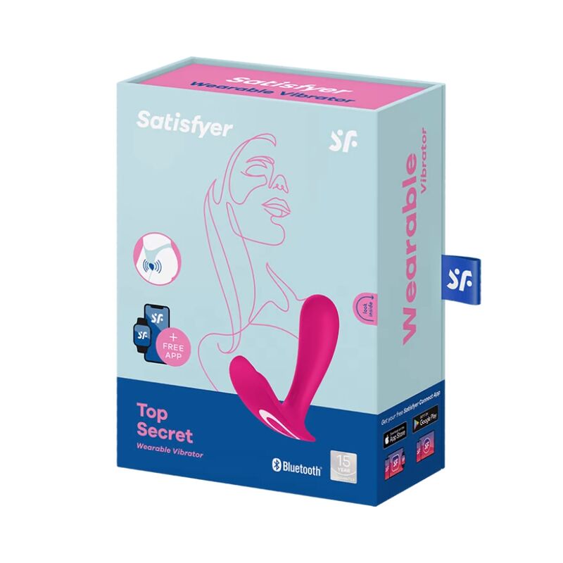 Satisfyer Top Secret Pink – Vibratore ricaricabile con design ergonomico