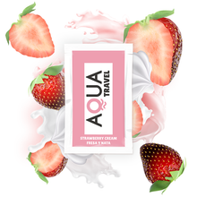 Comprar Aqua Travel Lubricante Base Agua Sabor Fresa Y Nata 6 Ml – Experiencia Deliciosa Para Placer Intimo-Noxtic