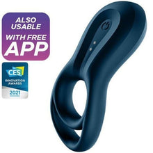 Comprar Satisfyer Epic Duo Anillo Vibrador Azul – Diseño Ergonómico Para Estimulación Dual-Noxtic