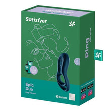 Comprar Satisfyer Epic Duo Anillo Vibrador Azul – Diseño Ergonómico Para Estimulación Dual-Noxtic