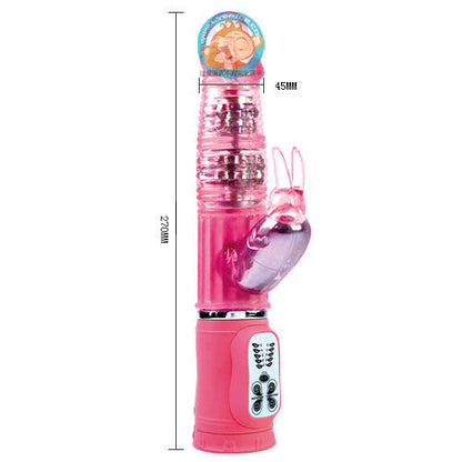 BAILE Passion Rock Bunny Rampante 10F Rosa – Vibrador Potente Con Estimulación Inigualable