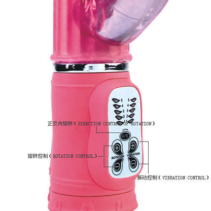 BAILE Passion Rock Bunny Rampante 10F Rosa – Vibrador Potente Con Estimulación Inigualable