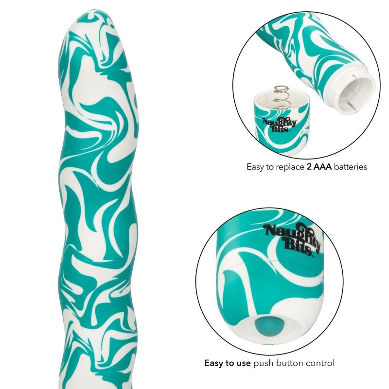 CALEXOTICS Squiggle Dick – Vibrador Personal Con Diseño Innovador Para Placer Sensorial