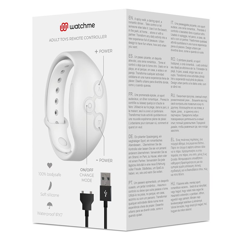 WATCHME - WIRELESS TECHNOLOGY REMOTE CONTROL WATCH WITH JET BLACK