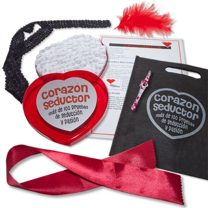 Comprar Diablo Picante Juego Corazón Seductor – Más de 100 Pruebas Para Aumentar la Pasión y la Diversión-Noxtic