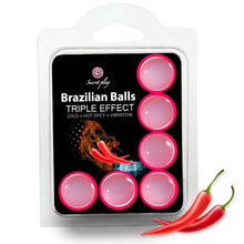 Comprar SECRETPLAY Set 6 Brazilian Balls – Estimulación Innovadora Con Efecto Triple-Noxtic