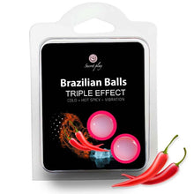 Comprar SECRETPLAY Set de Brazilian Balls Triple Efecto – Explosión de Sensaciones Para Momentos Únicos-Noxtic