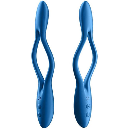 Comprar SATISFYER Elastic Game Azul – Vibrador Multi Funcional Con Dos Motores Potentes-Noxtic